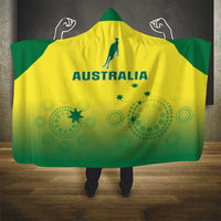 Custom Australia Cricket Hooded Blanket Go Champions Aussies