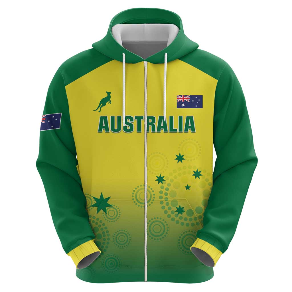 Custom Australia Cricket Hoodie Go Champions Aussies LT05 - Wonder Print Shop