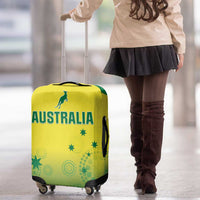 Custom Australia Cricket Luggage Cover Go Champions Aussies LT05 - Wonder Print Shop