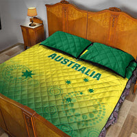 Custom Australia Cricket Quilt Bed Set Go Champions Aussies LT05 - Wonder Print Shop
