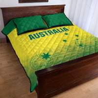 Custom Australia Cricket Quilt Bed Set Go Champions Aussies LT05 - Wonder Print Shop