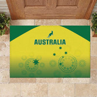 Custom Australia Cricket Rubber Doormat Go Champions Aussies LT05 - Wonder Print Shop
