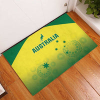 Custom Australia Cricket Rubber Doormat Go Champions Aussies LT05 - Wonder Print Shop
