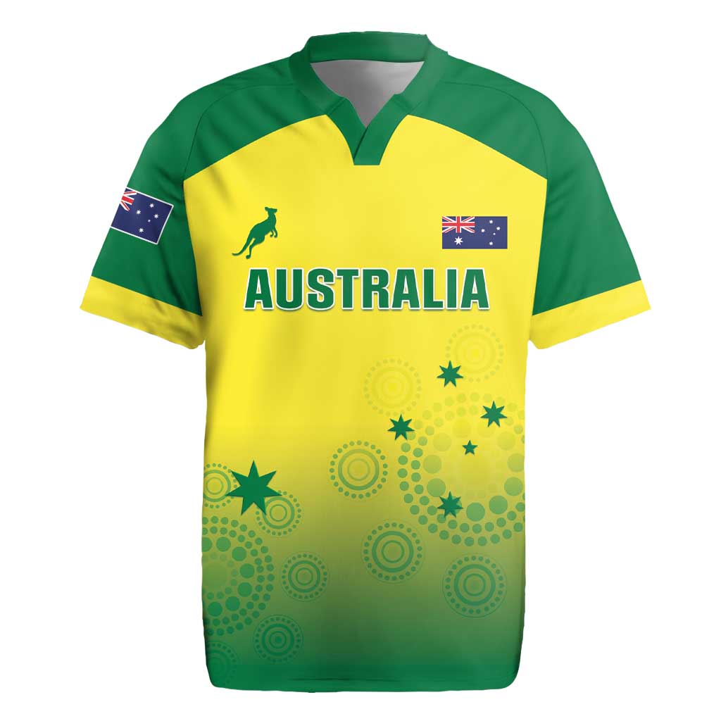 Custom Australia Cricket Rugby Jersey Go Champions Aussies LT05 - Wonder Print Shop