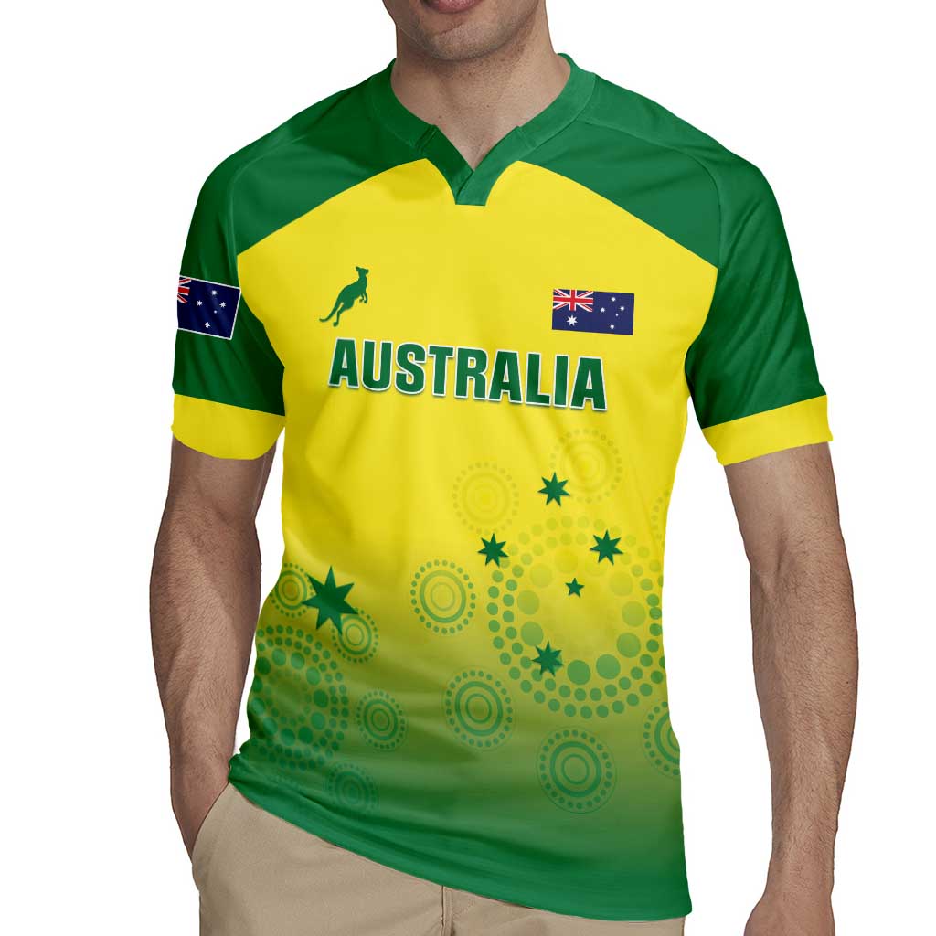 Custom Australia Cricket Rugby Jersey Go Champions Aussies LT05 - Wonder Print Shop