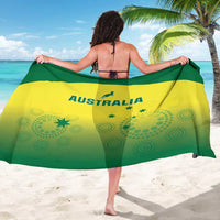 Custom Australia Cricket Sarong Go Champions Aussies LT05 - Wonder Print Shop
