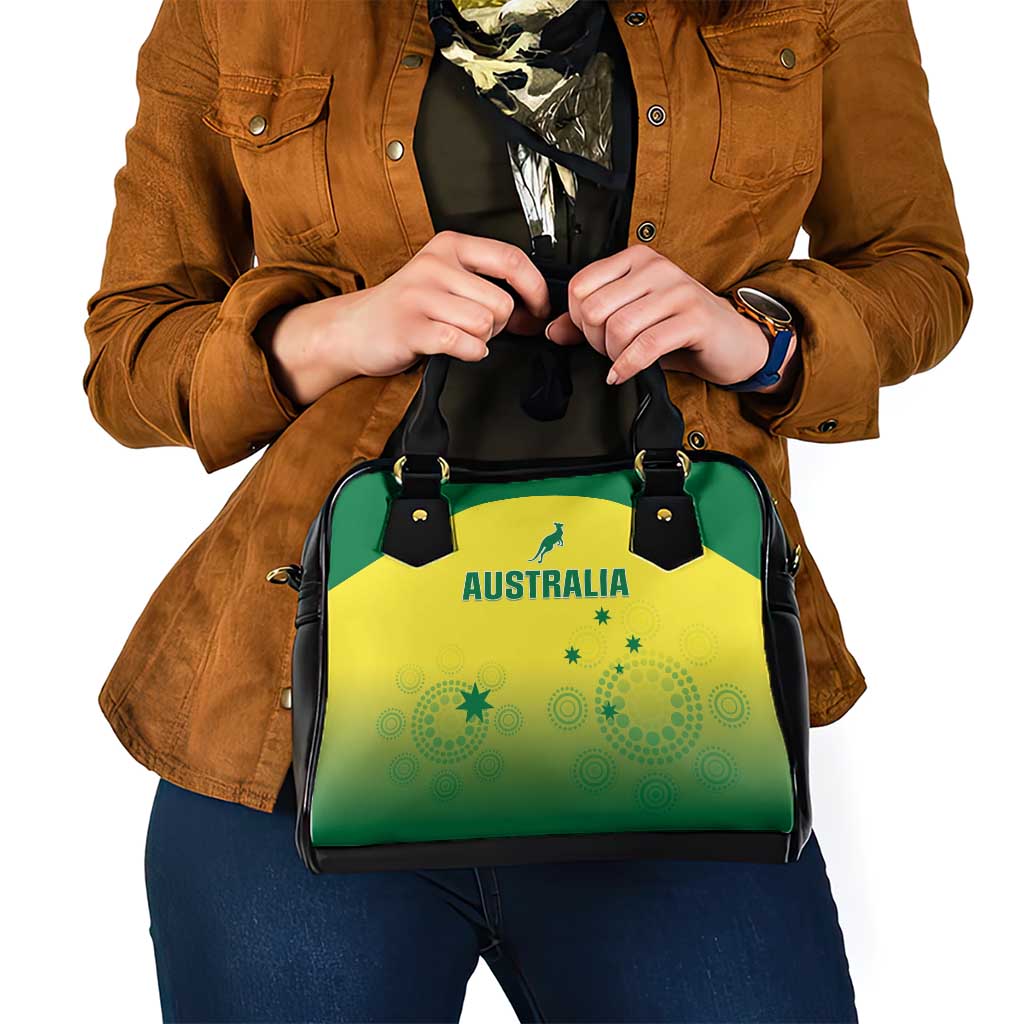Custom Australia Cricket Shoulder Handbag Go Champions Aussies