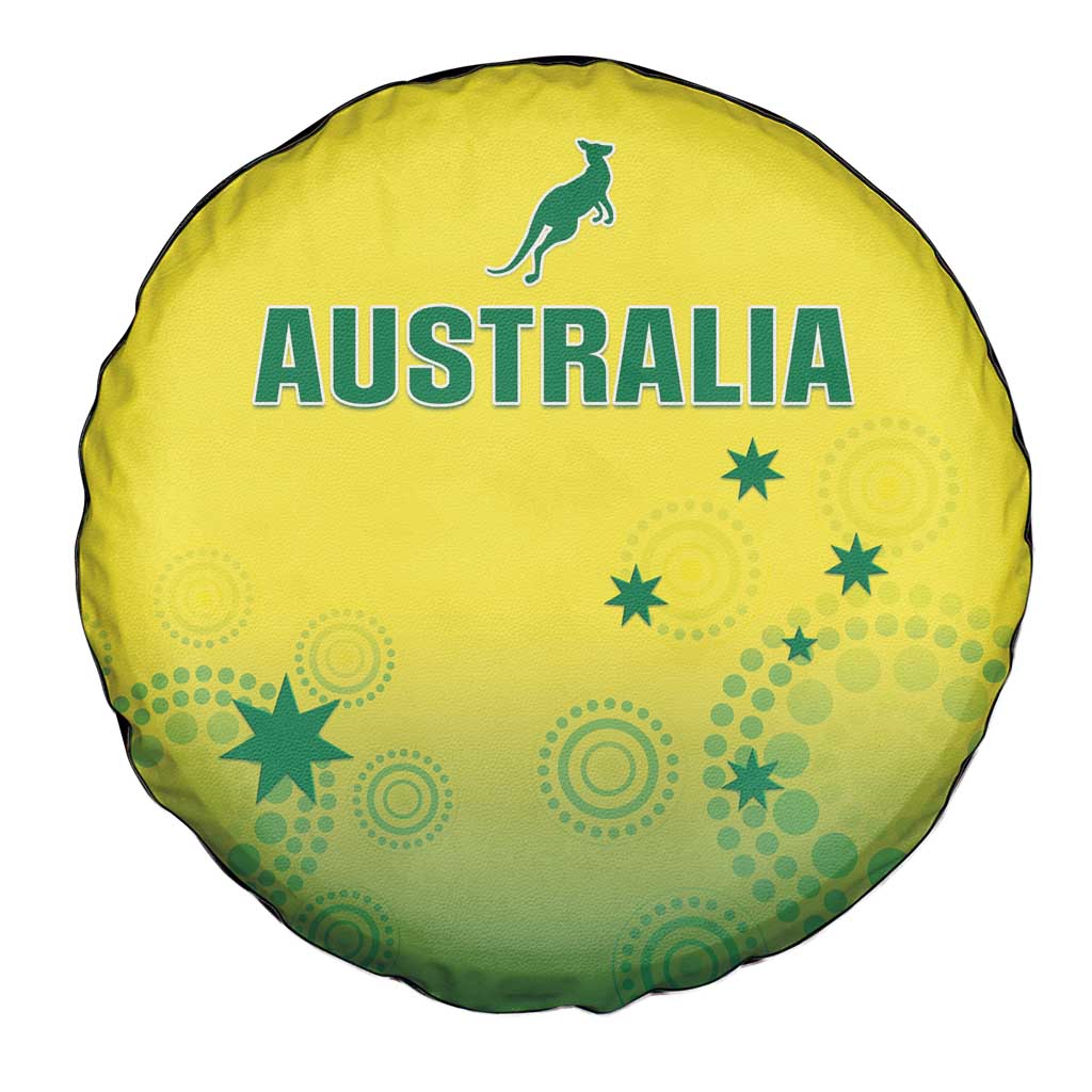 Custom Australia Cricket Spare Tire Cover Go Champions Aussies LT05 - Wonder Print Shop