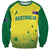 Custom Australia Cricket Sweatshirt Go Champions Aussies LT05 - Wonder Print Shop