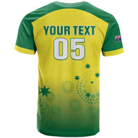 Custom Australia Cricket T Shirt Go Champions Aussies LT05 - Wonder Print Shop