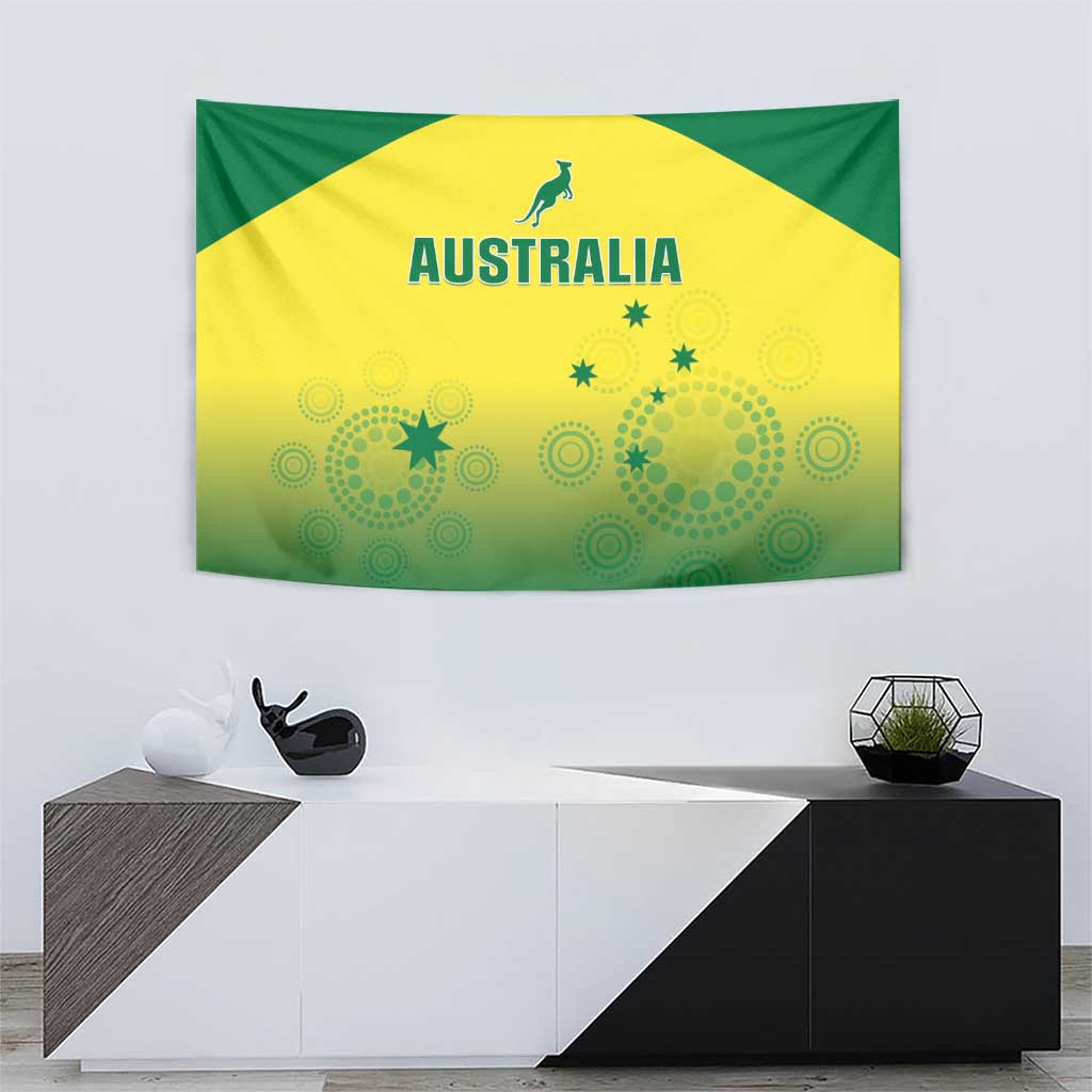 Custom Australia Cricket Tapestry Go Champions Aussies LT05 - Wonder Print Shop