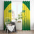 Custom Australia Cricket Window Curtain Go Champions Aussies LT05 - Wonder Print Shop