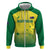 Custom Australia Cricket Zip Hoodie Go Champions Aussies LT05 - Wonder Print Shop