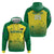 Custom Australia Cricket Zip Hoodie Go Champions Aussies LT05 - Wonder Print Shop