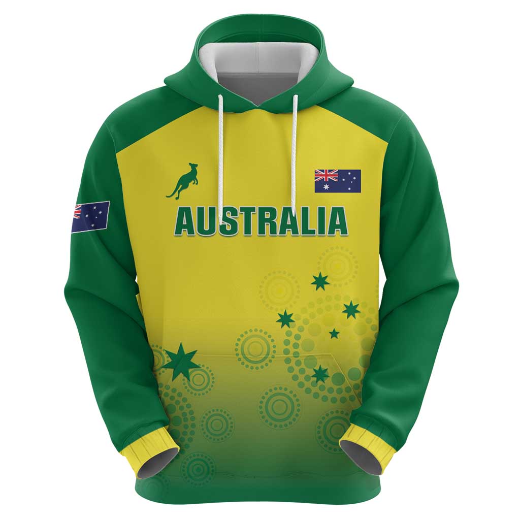 Custom Australia Cricket Zip Hoodie Go Champions Aussies LT05 - Wonder Print Shop