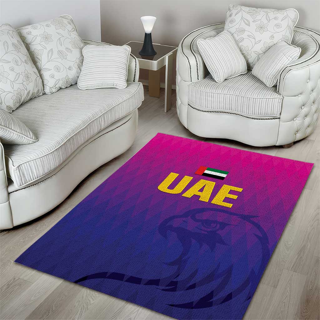 United Arab Emirates Cricket Area Rug Go Champions Sporty Style LT05 - Wonder Print Shop