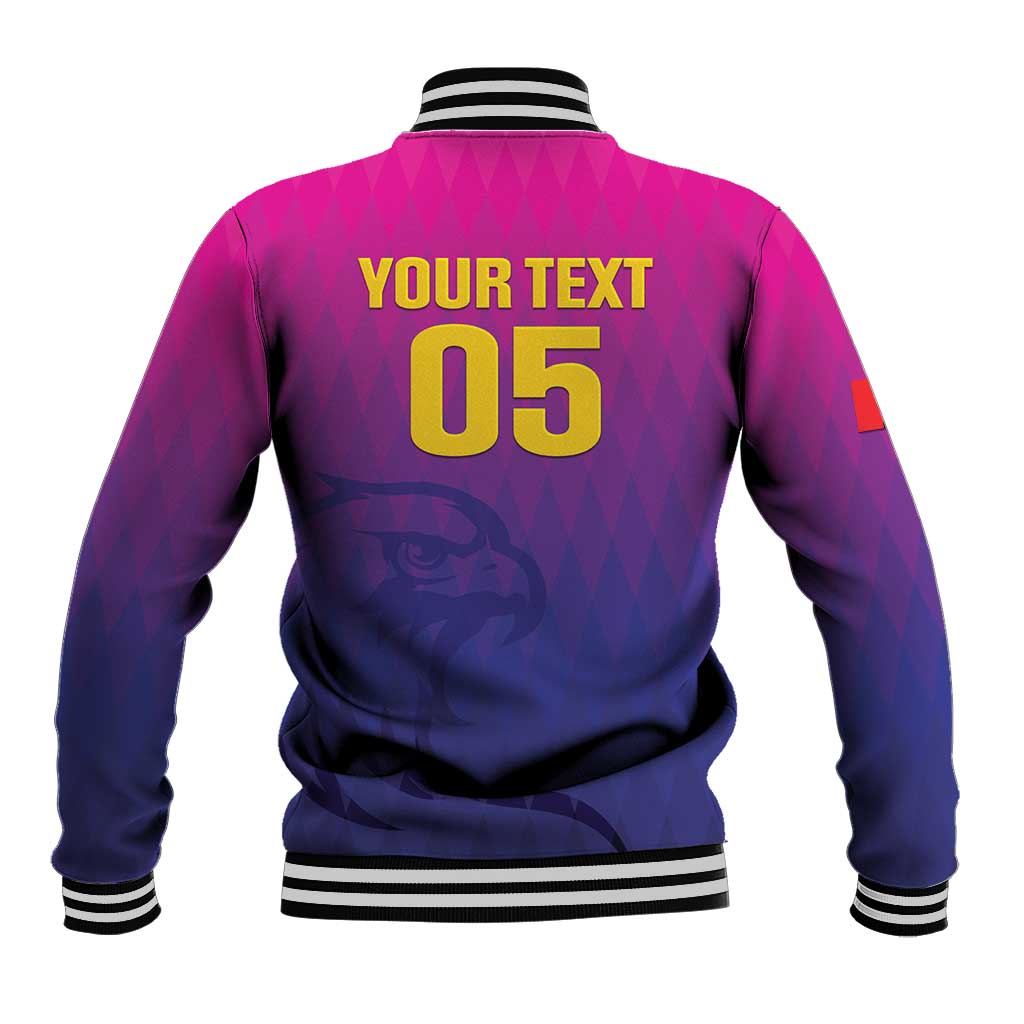 Custom United Arab Emirates Cricket Baseball Jacket Go Champions Sporty Style LT05 - Wonder Print Shop