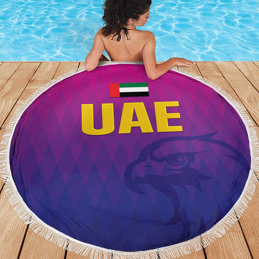 United Arab Emirates Cricket Beach Blanket Go Champions Sporty Style LT05 - Wonder Print Shop
