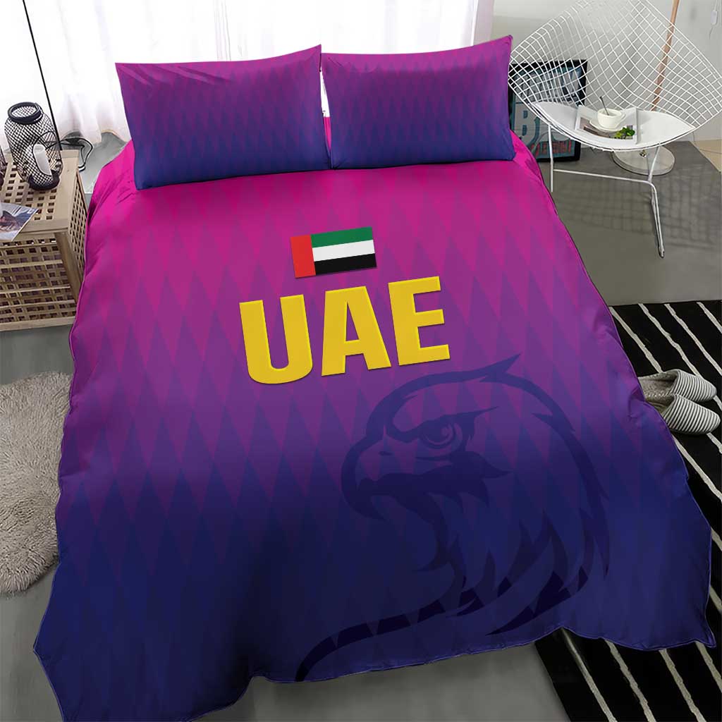 United Arab Emirates Cricket Bedding Set Go Champions Sporty Style LT05 - Wonder Print Shop