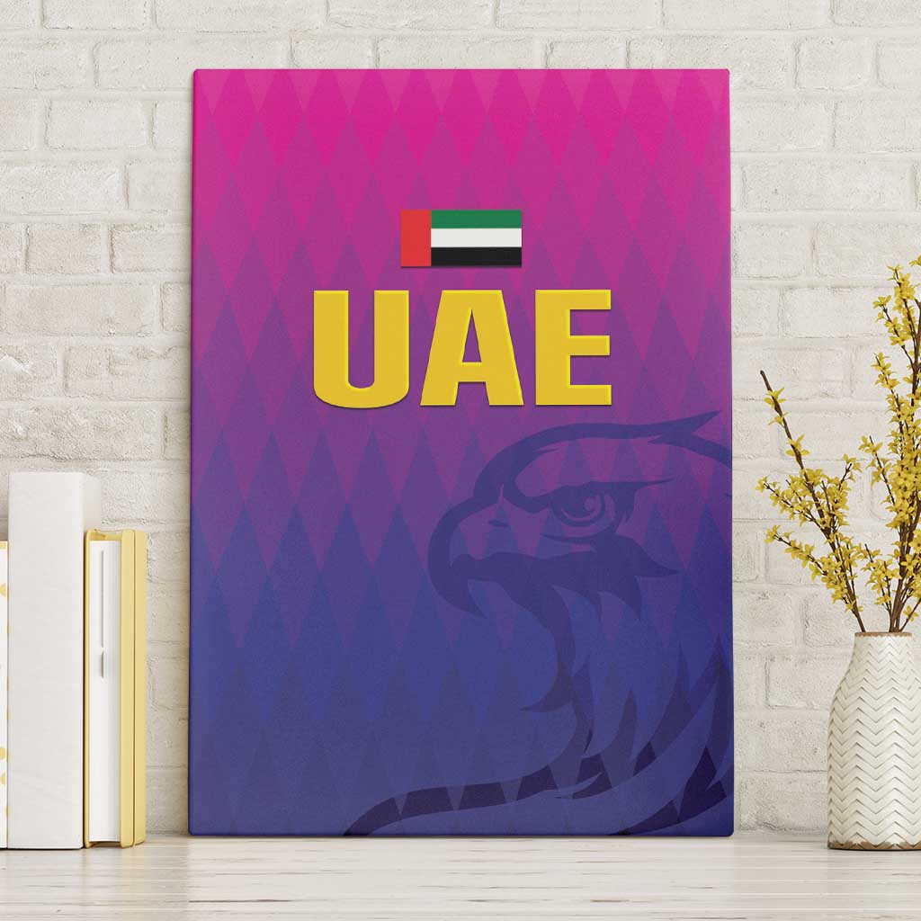 United Arab Emirates Cricket Canvas Wall Art Go Champions Sporty Style LT05 - Wonder Print Shop