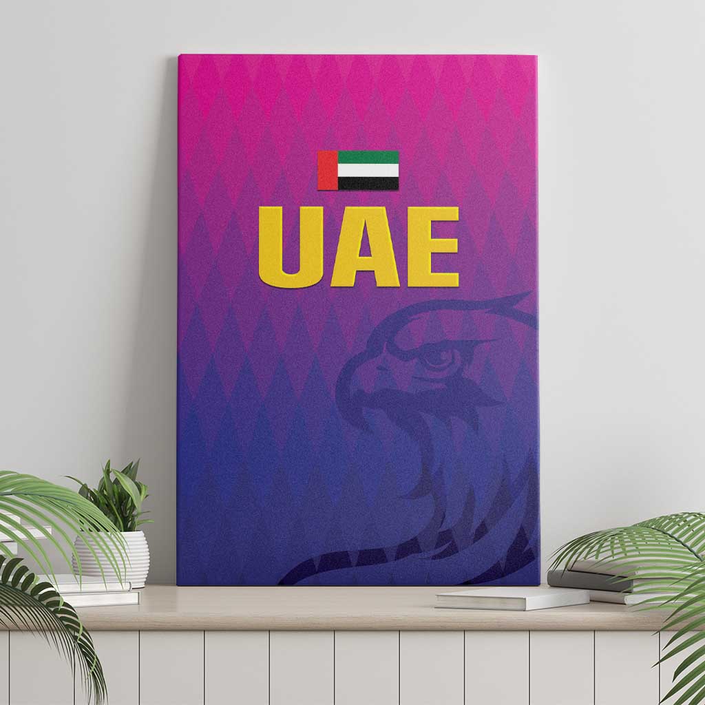 United Arab Emirates Cricket Canvas Wall Art Go Champions Sporty Style LT05 - Wonder Print Shop