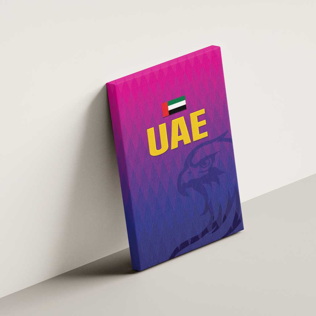 United Arab Emirates Cricket Canvas Wall Art Go Champions Sporty Style LT05 - Wonder Print Shop