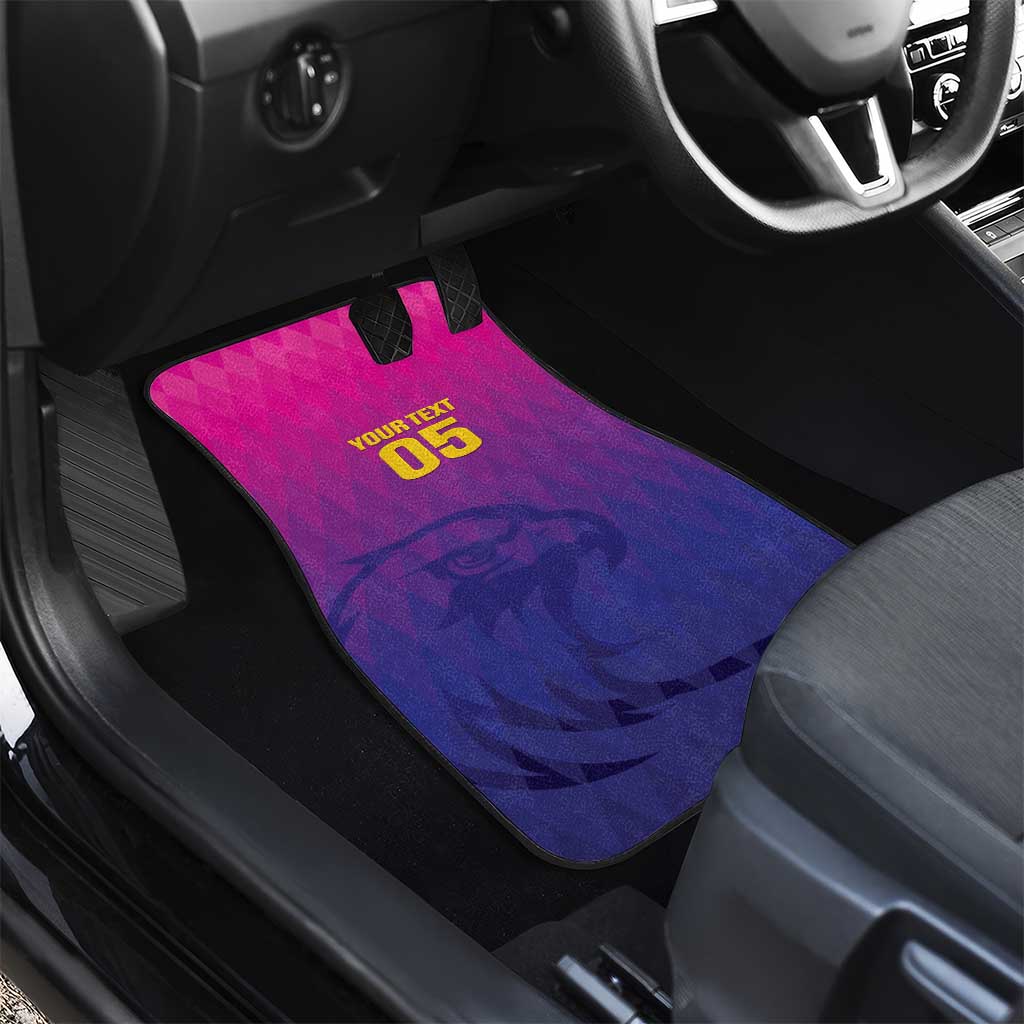 United Arab Emirates Cricket Car Mats Go Champions Sporty Style LT05 - Wonder Print Shop