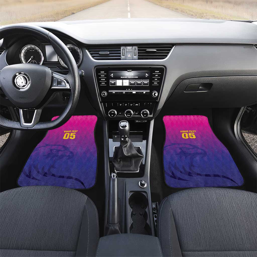 United Arab Emirates Cricket Car Mats Go Champions Sporty Style LT05 - Wonder Print Shop