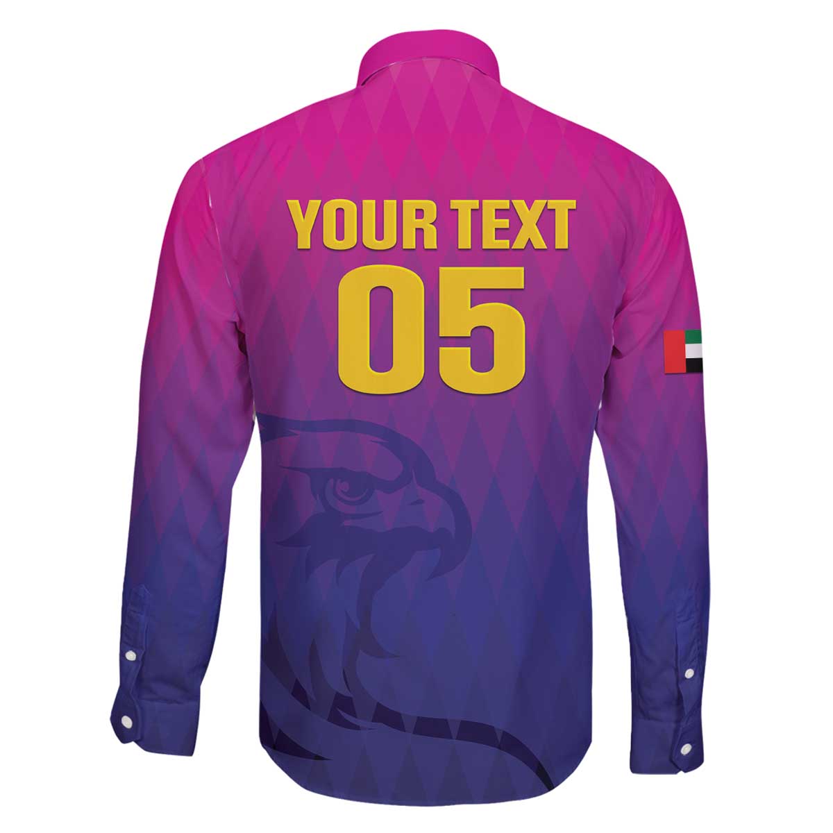 Custom United Arab Emirates Cricket Family Matching Off The Shoulder Long Sleeve Dress and Hawaiian Shirt Go Champions Sporty Style LT05 - Wonder Print Shop