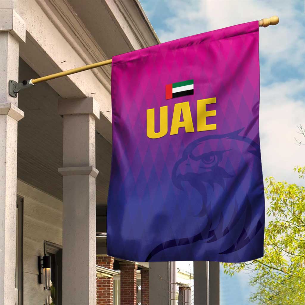 United Arab Emirates Cricket Garden Flag Go Champions Sporty Style LT05 - Wonder Print Shop