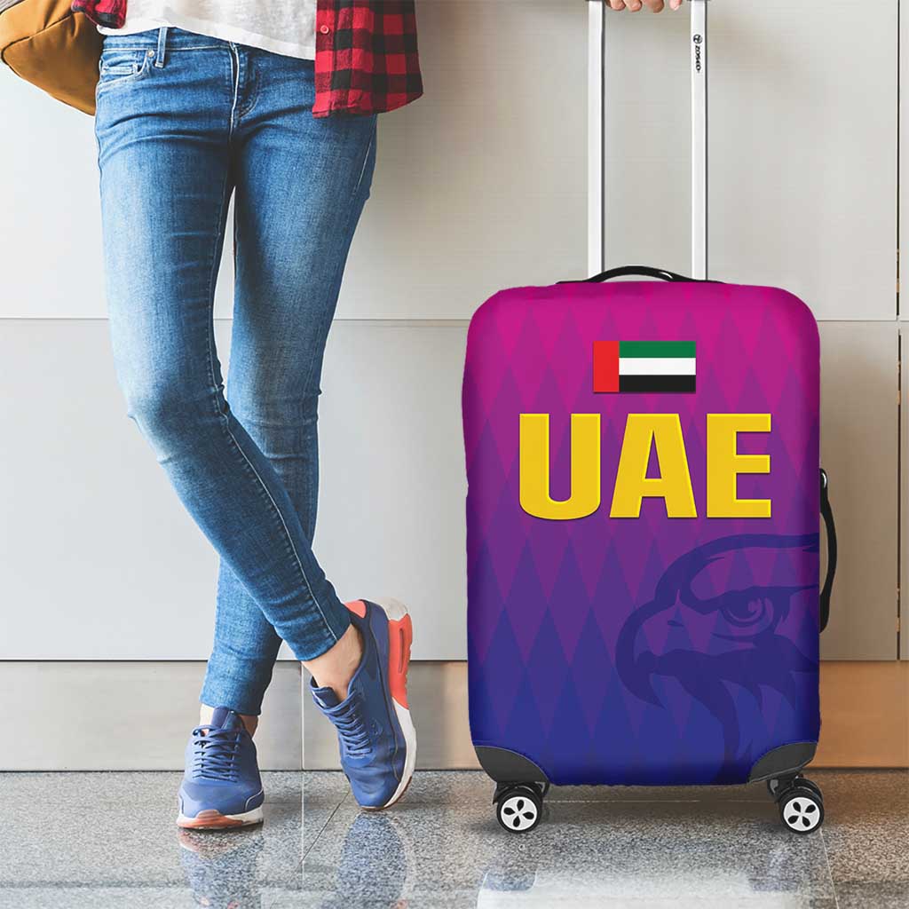 United Arab Emirates Cricket Luggage Cover Go Champions Sporty Style LT05 - Wonder Print Shop