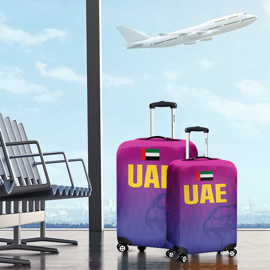 United Arab Emirates Cricket Luggage Cover Go Champions Sporty Style LT05 - Wonder Print Shop