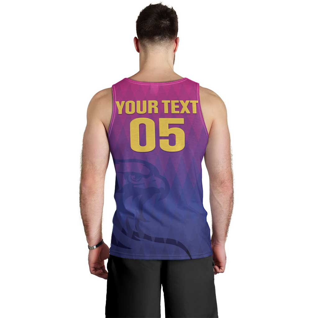 Custom United Arab Emirates Cricket Men Tank Top Go Champions Sporty Style LT05 - Wonder Print Shop