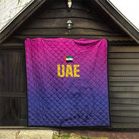 United Arab Emirates Cricket Quilt Go Champions Sporty Style LT05 - Wonder Print Shop