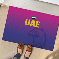 United Arab Emirates Cricket Rubber Doormat Go Champions Sporty Style LT05 - Wonder Print Shop