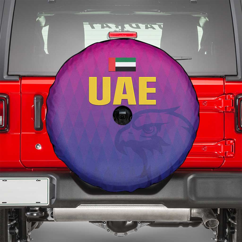 United Arab Emirates Cricket Spare Tire Cover Go Champions Sporty Style LT05 - Wonder Print Shop