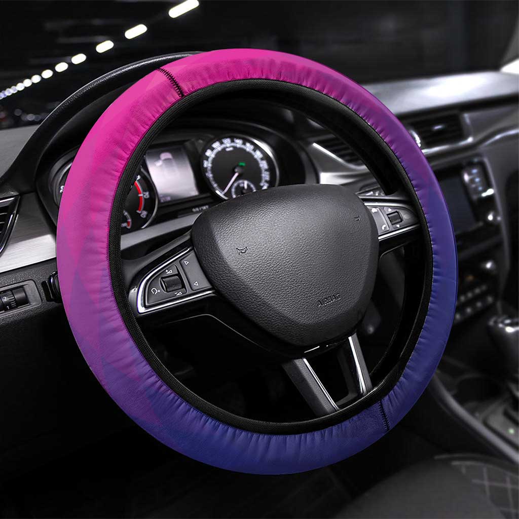 United Arab Emirates Cricket Steering Wheel Cover Go Champions Sporty Style LT05 - Wonder Print Shop