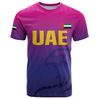 Custom United Arab Emirates Cricket T Shirt Go Champions Sporty Style LT05 - Wonder Print Shop