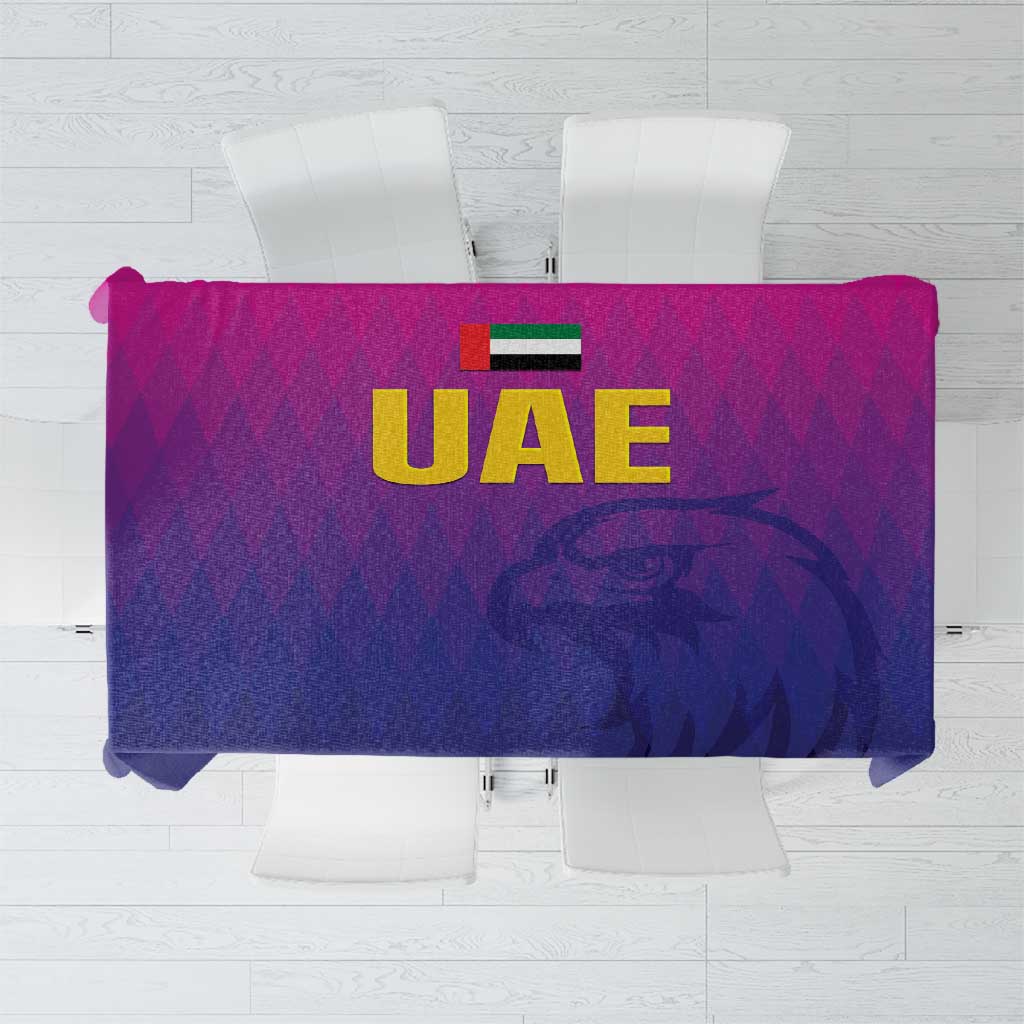 United Arab Emirates Cricket Tablecloth Go Champions Sporty Style LT05 - Wonder Print Shop