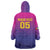 Custom United Arab Emirates Cricket Wearable Blanket Hoodie Go Champions Sporty Style LT05 - Wonder Print Shop