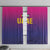 United Arab Emirates Cricket Window Curtain Go Champions Sporty Style LT05 - Wonder Print Shop