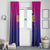 United Arab Emirates Cricket Window Curtain Go Champions Sporty Style LT05 - Wonder Print Shop
