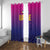United Arab Emirates Cricket Window Curtain Go Champions Sporty Style LT05 - Wonder Print Shop
