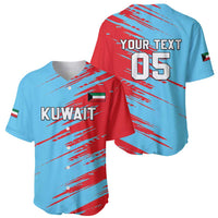 Custom Kuwait Cricket Baseball Jersey Unique Style LT05 - Wonder Print Shop