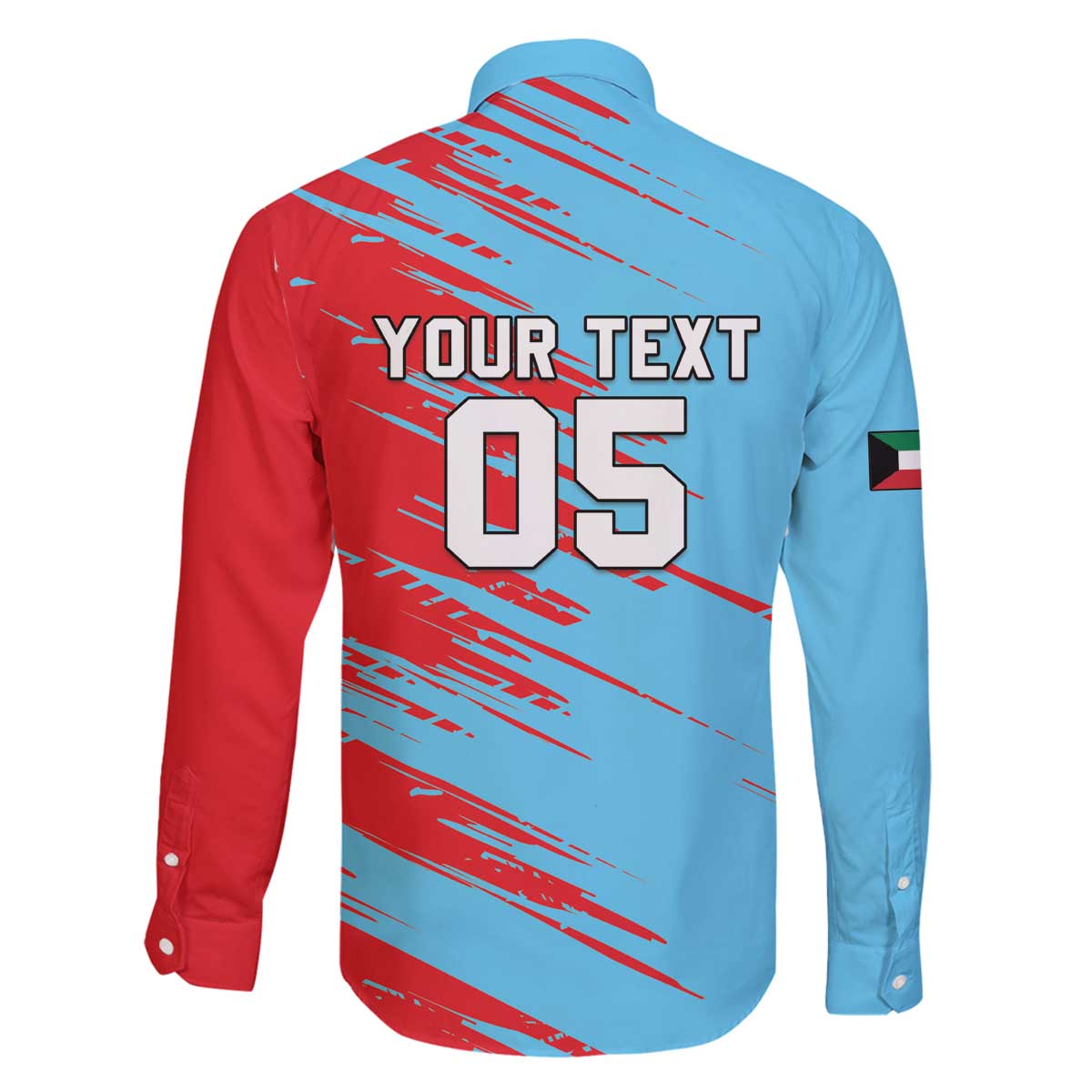 Custom Kuwait Cricket Family Matching Off The Shoulder Long Sleeve Dress and Hawaiian Shirt Unique Style LT05 - Wonder Print Shop