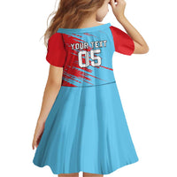 Custom Kuwait Cricket Family Matching Off Shoulder Maxi Dress and Hawaiian Shirt Unique Style LT05 - Wonder Print Shop