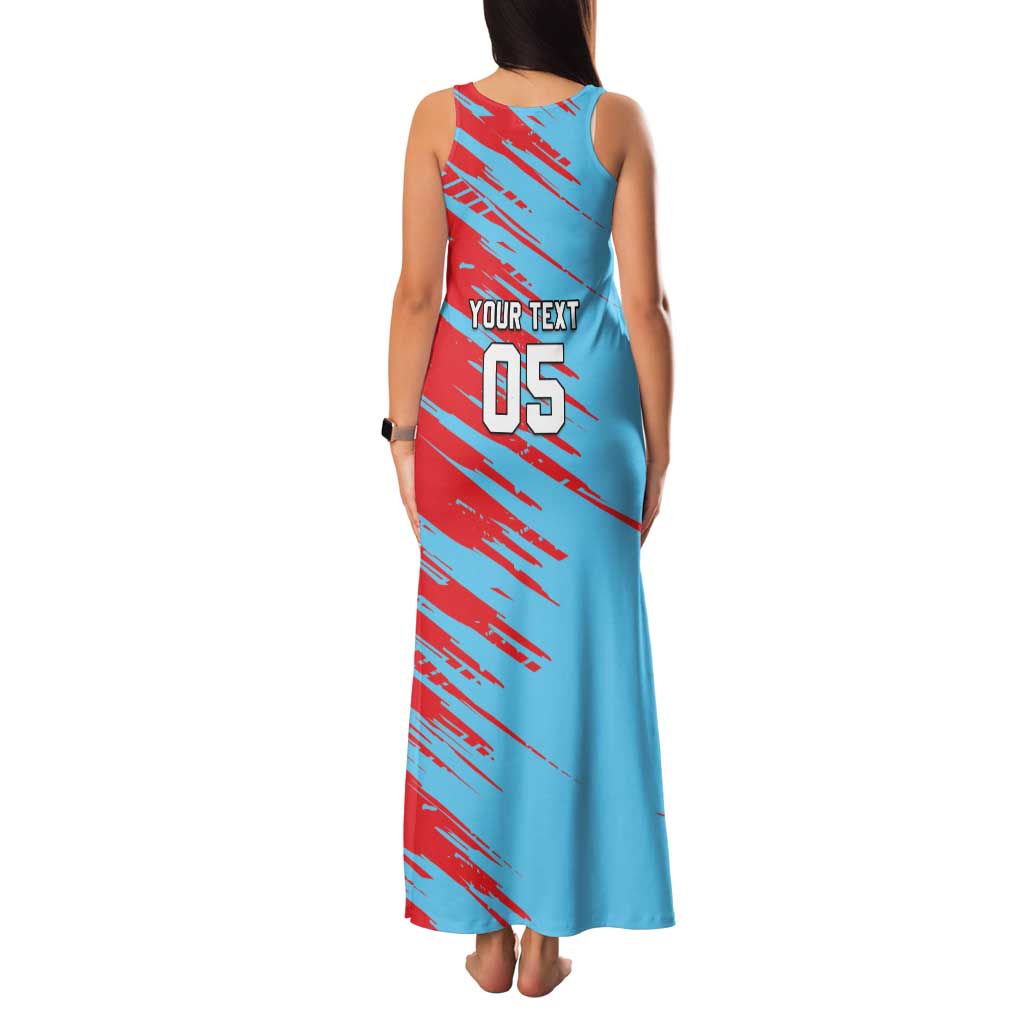 Custom Kuwait Cricket Family Matching Tank Maxi Dress and Hawaiian Shirt Unique Style LT05 - Wonder Print Shop