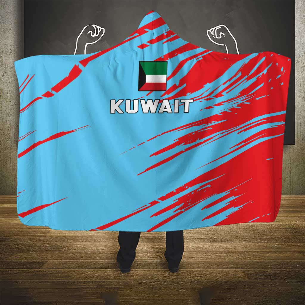 Kuwait Cricket Hooded Blanket Unique Style