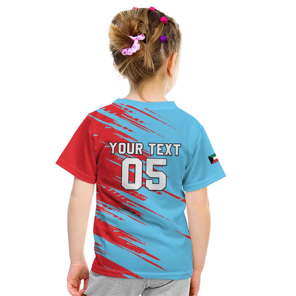 Custom Kuwait Cricket Kid T Shirt Unique Style LT05 - Wonder Print Shop