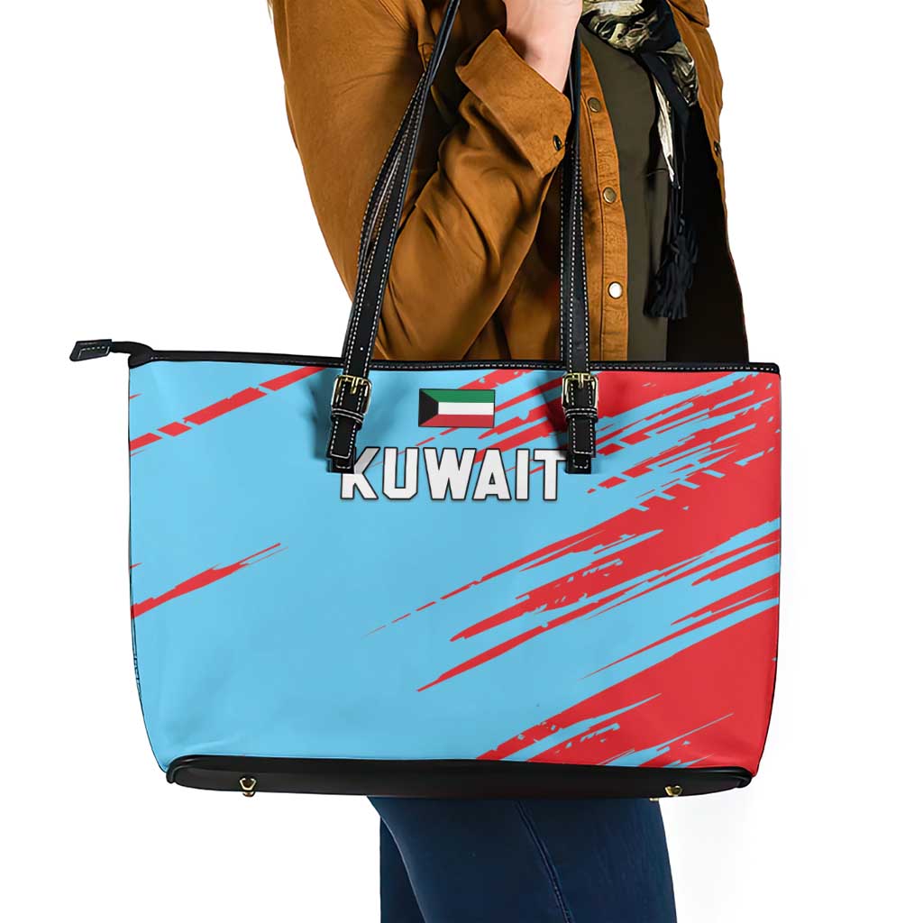 Kuwait Cricket Leather Tote Bag Unique Style LT05 - Wonder Print Shop